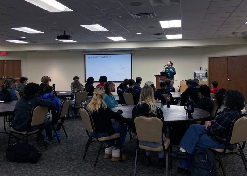 Cyber Experience attendees learn about Marshall's cyber programs