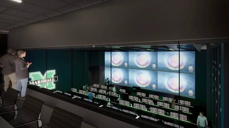 Rendering of the Marshall University ICS Mezzanine