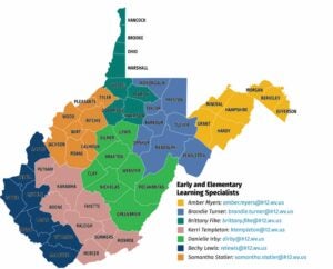 Involved Counties for ELTAC