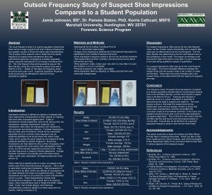 Outsole Frequency Study of Suspect Shoe Impressions Compared to a Student Population 