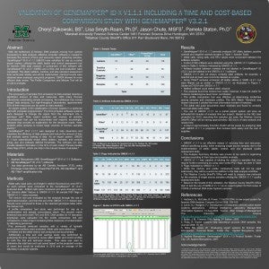 Validation of GeneMapper® ID-X v 1.1.1 including a Time and Cost-based Comparison Study with GeneMapper® v 3.2.1