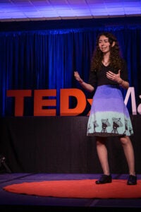 TEDxMarshallU with Honors College student Ellie White