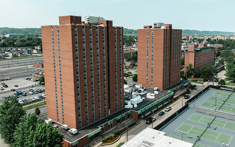 Towers Residence Halls at Marshall University