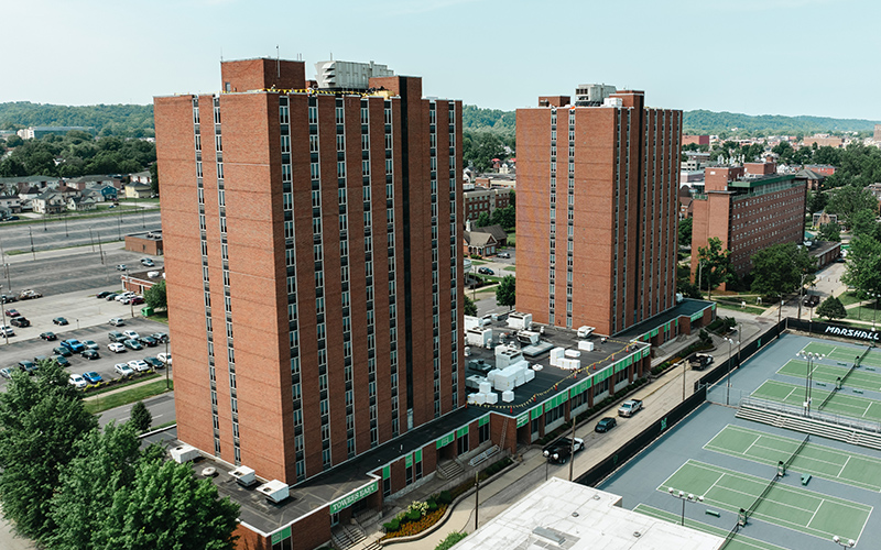 Towers Residence Halls at Marshall University