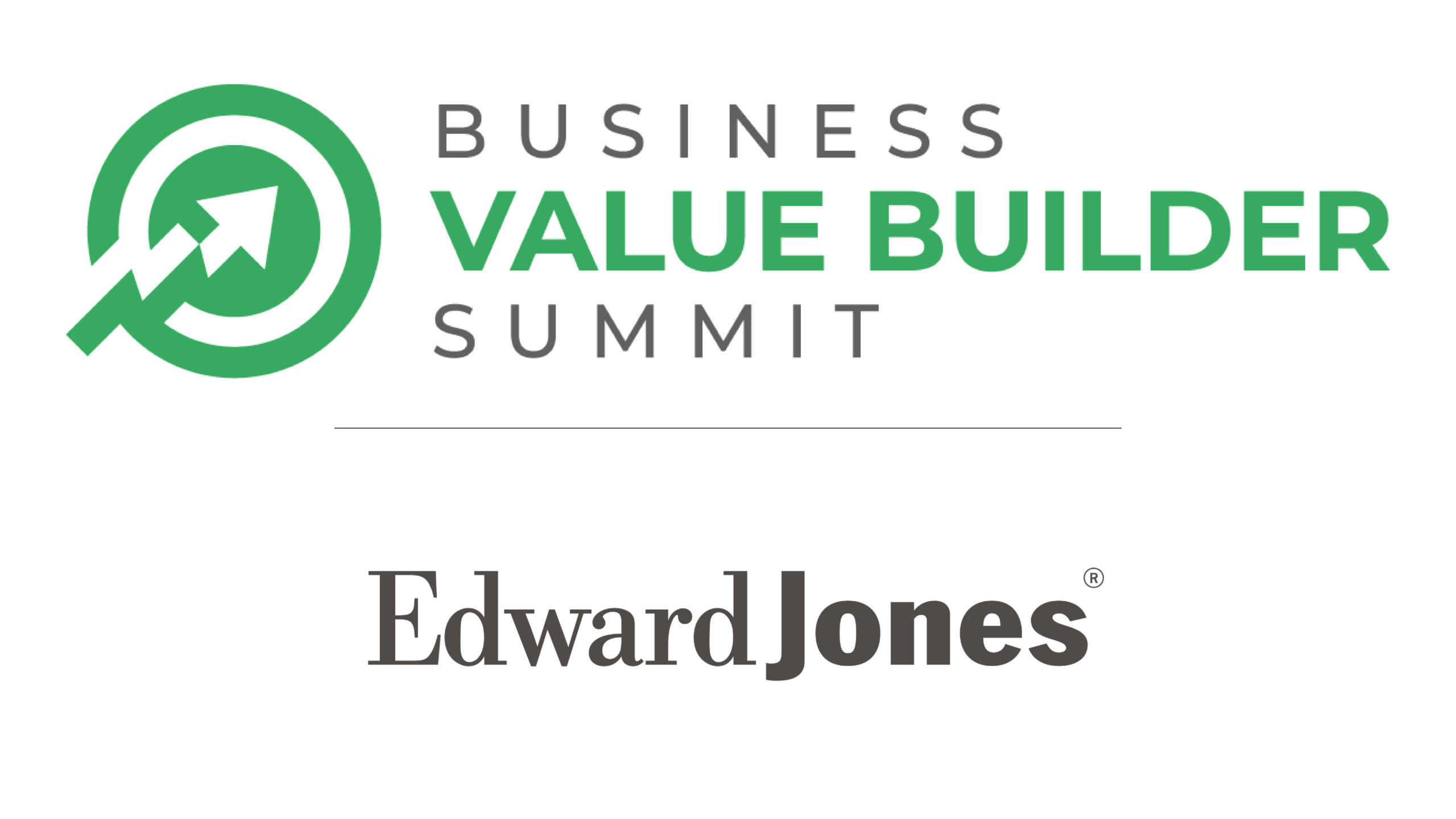 Business Value Builder Summit with Edward Jones logo