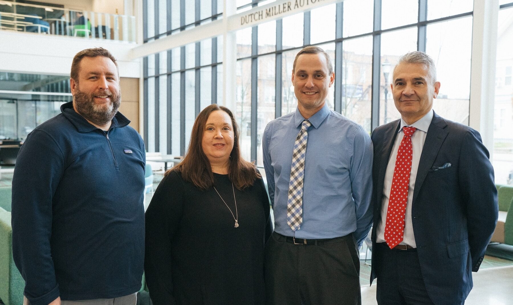 group of four people, innovation catalysts at Marshall University