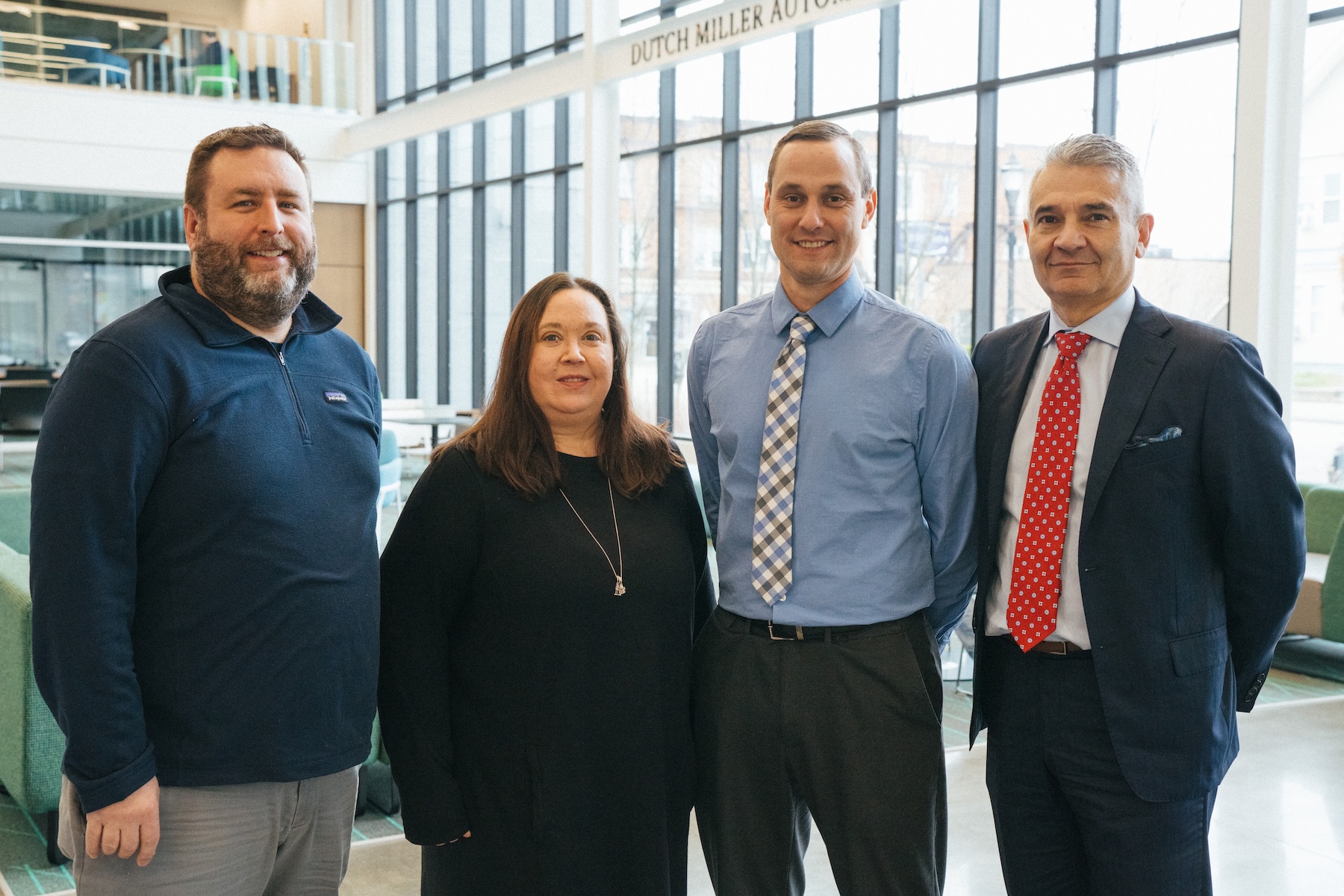 group of four people, innovation catalysts at Marshall University