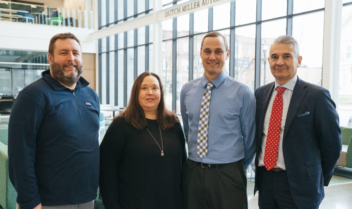 group of four people, innovation catalysts at Marshall University