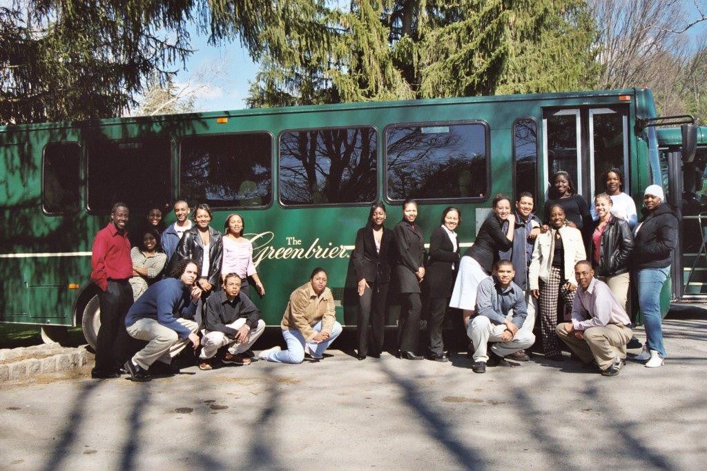 Society of Black’s first guest visit to the Greenbrier Resort, Spring 2004