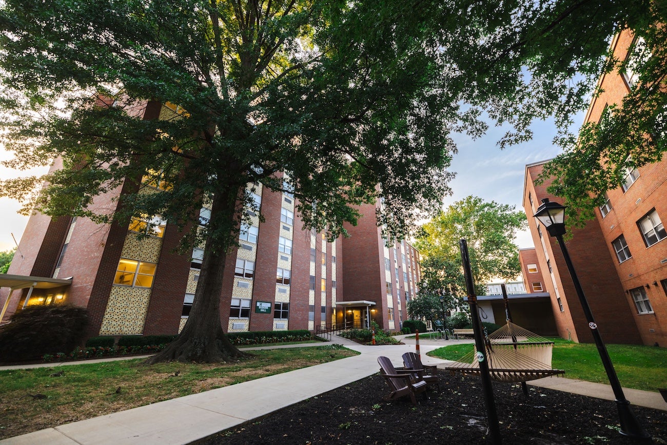 exterior shot of Buskirk Hall