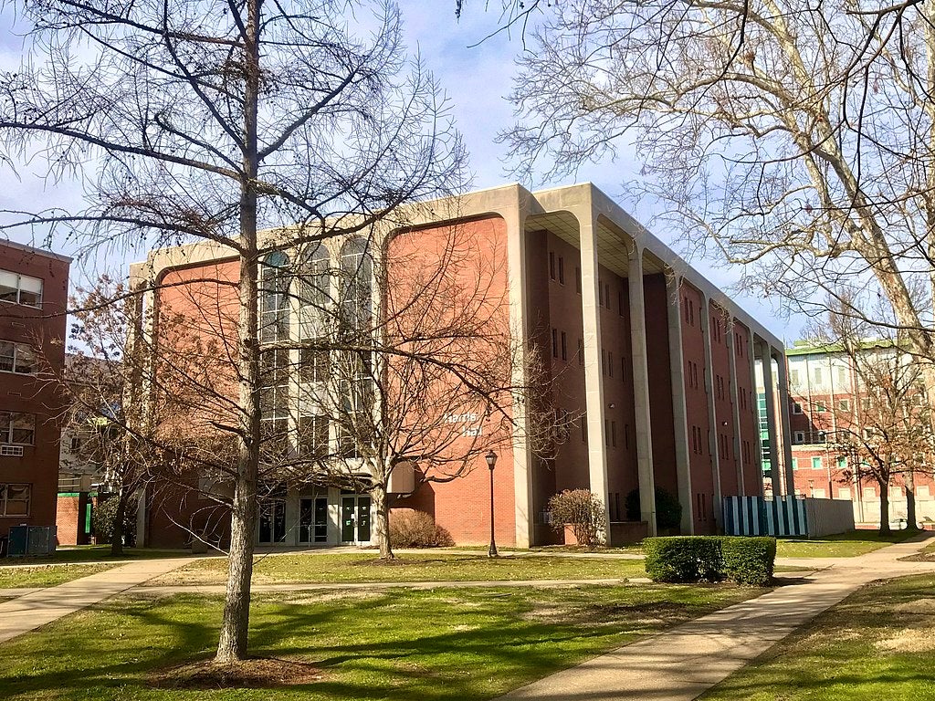 Harris Hall, located on Marshall University's Huntington Campus