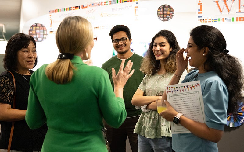 Marshall University staff shares information with global recruiters