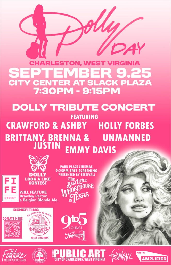 Dolly Day Sip and Tip on September 25, at City Center at Slack Plaza Charleston.