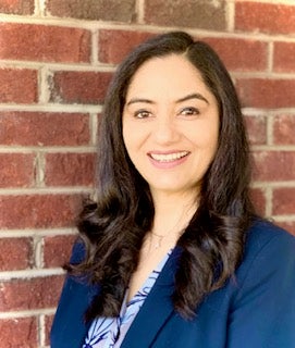 Picture of Dr. Monisha Gupta, director of the Leadership Center.