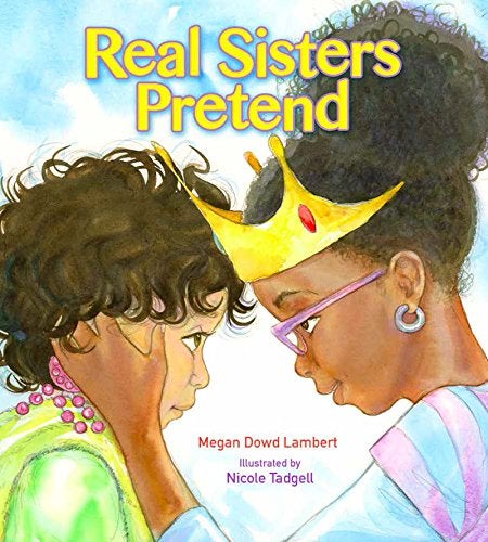 real sisters pretend book cover