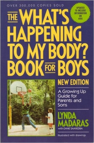 what's happening to my body? book for boys cover