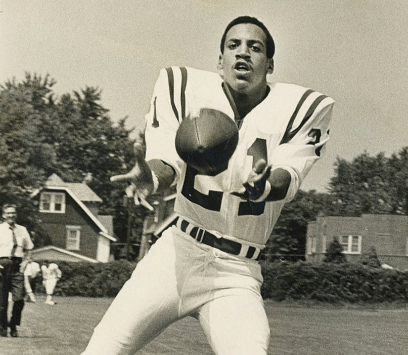 Craig T. Greenlee at Marshall Football Media Day in 1969