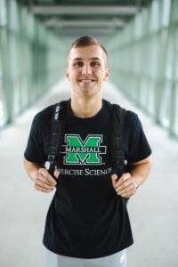 Marshall student Ethan Bowens 