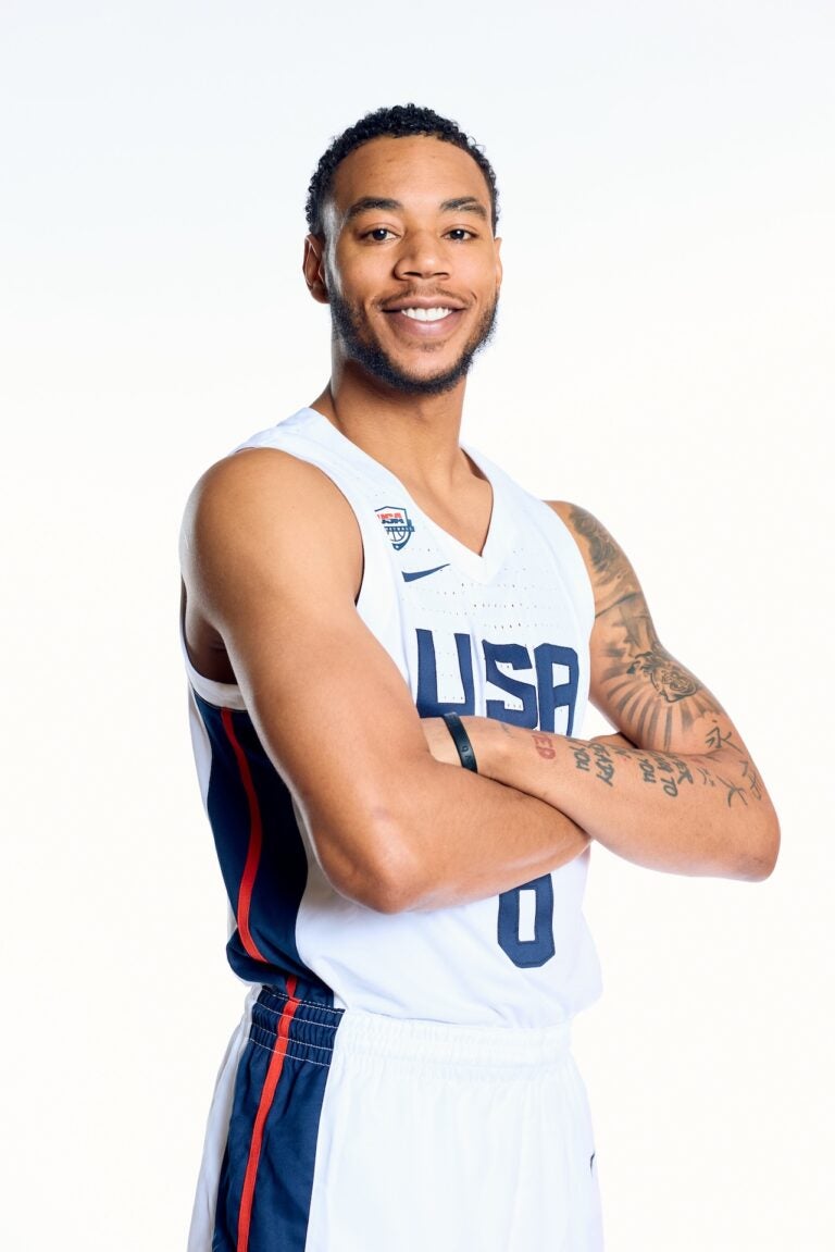 Taevion Kinsey part of the USA World Cup Basketball Team
