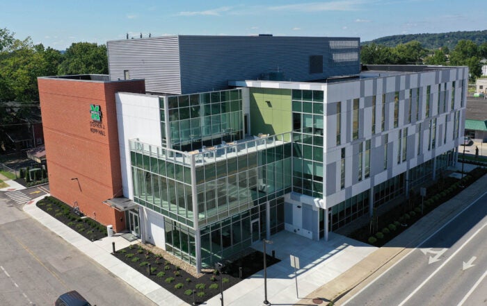 Marshall University's Stephen J. Kopp Hall, home to the School of Pharmacy