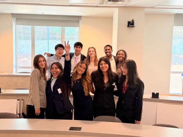 Laney Fletcher with her research cohort