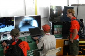 Photo of CEGAS exhibit at Jamboree