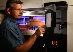 Photo of 3-D printing at RCBI