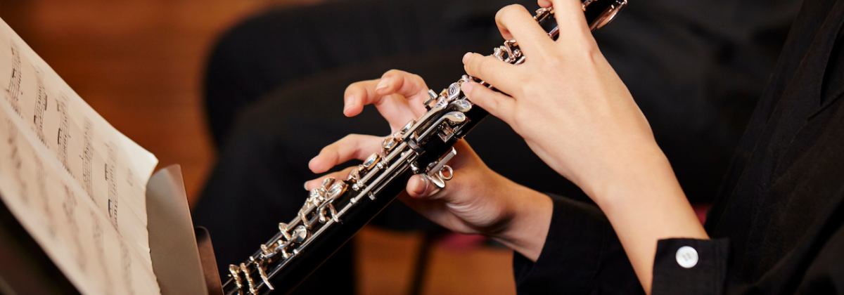 Images of instrument being played