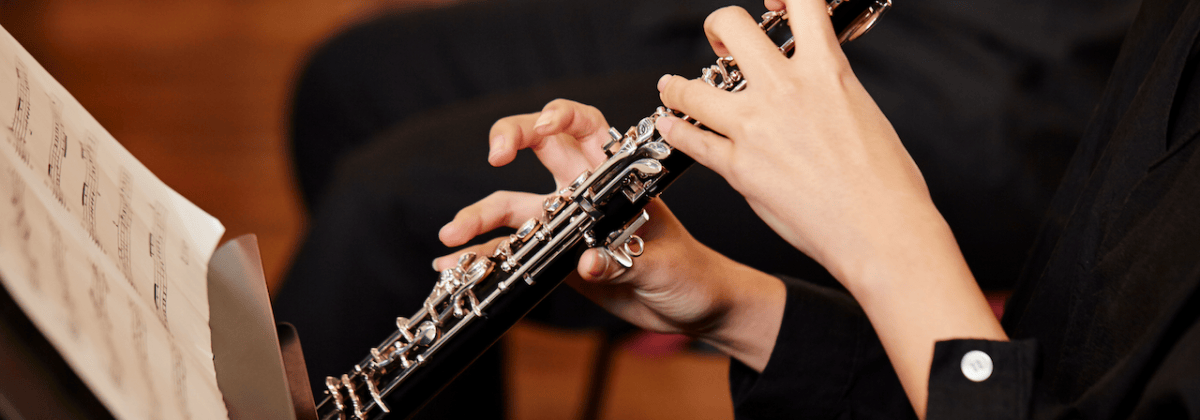 Images of instrument being played
