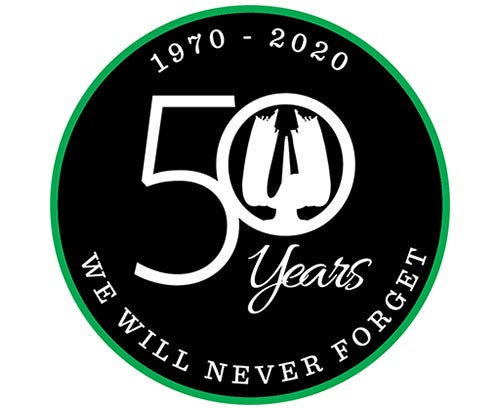 50th Anniversary Fountain Graphic