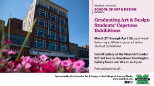 Marshall art students to share their works with capstone exhibits