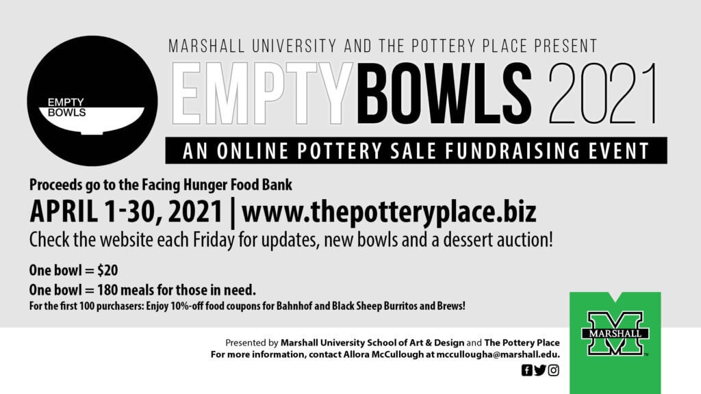 Graphic for Empty Bowls 2021 event