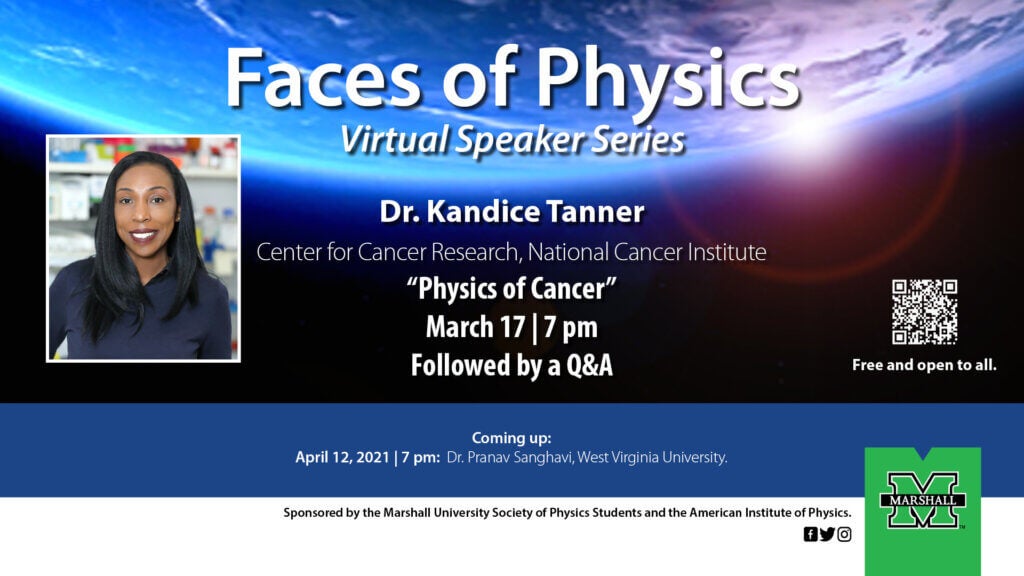Graphic for March 17 Faces of Physics