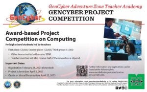 College of Engineering and Computer Sciences to offer GenCyber Project Competition for high school students