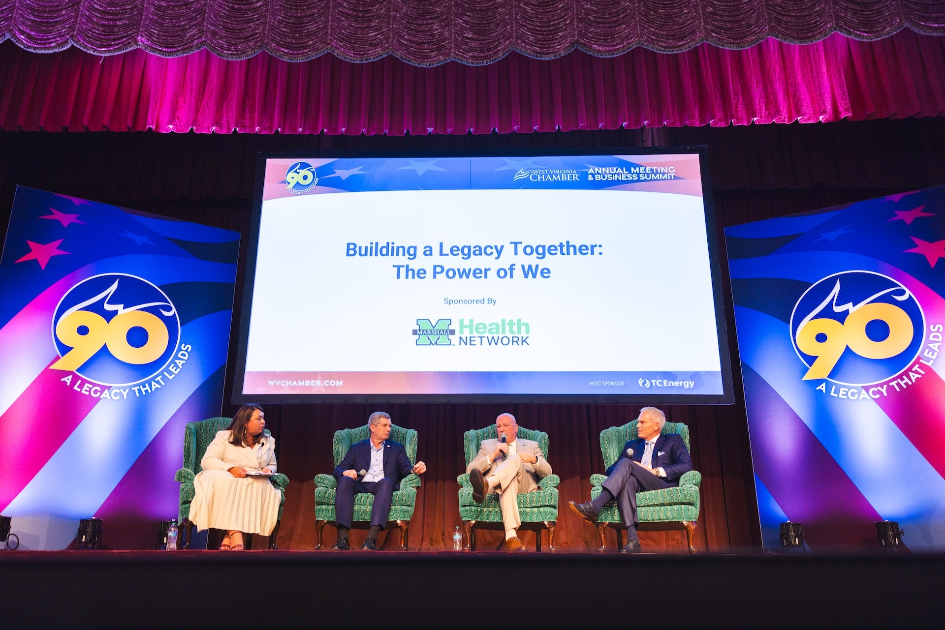 Image from the Business Summit at the Greenbrier