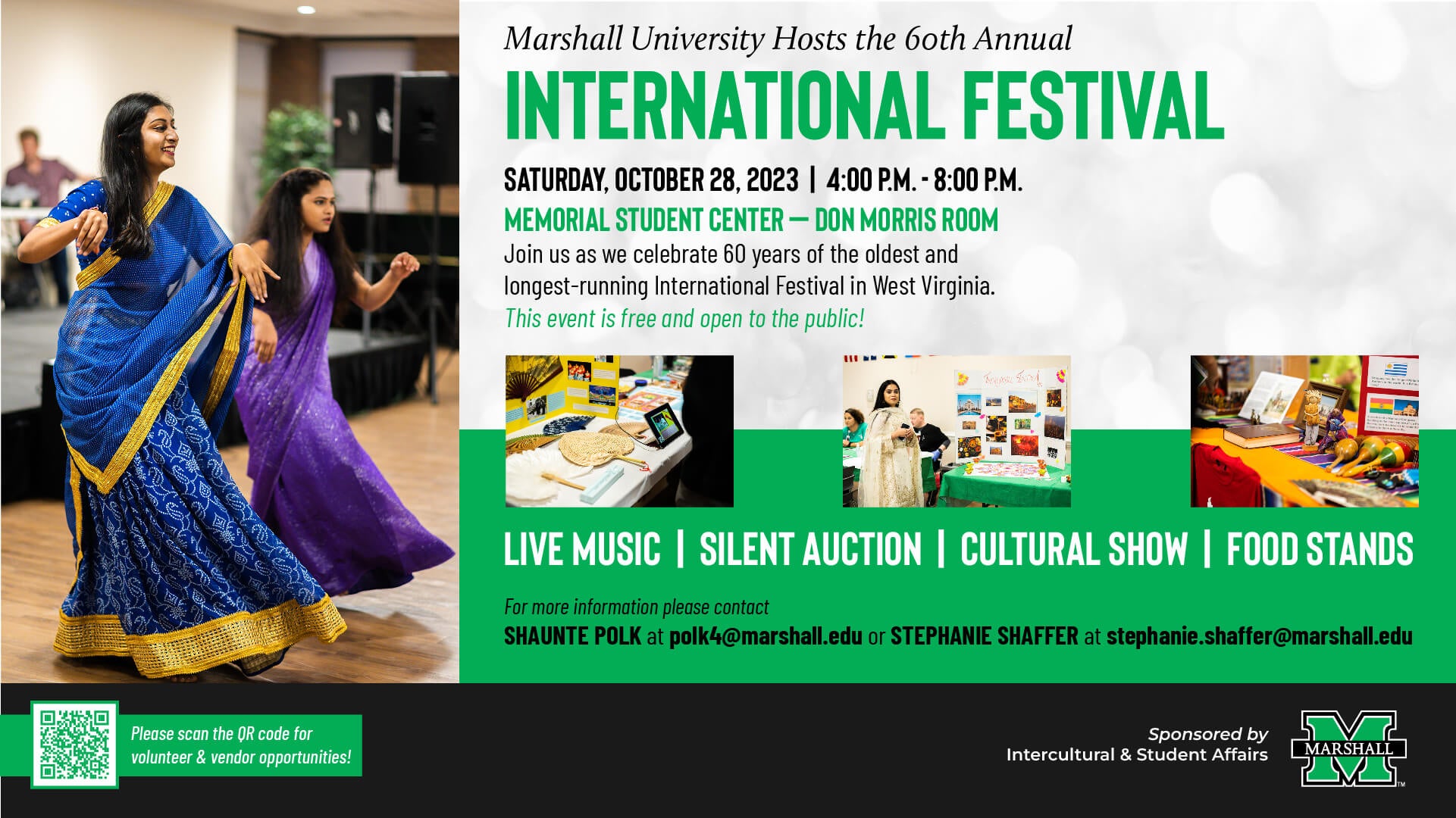 Marshall University’s 60th International Festival kicks off on Saturday