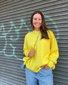 Katie Fields modeling shot