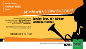 ‘Music with a Touch of Jazz’ faculty recital set