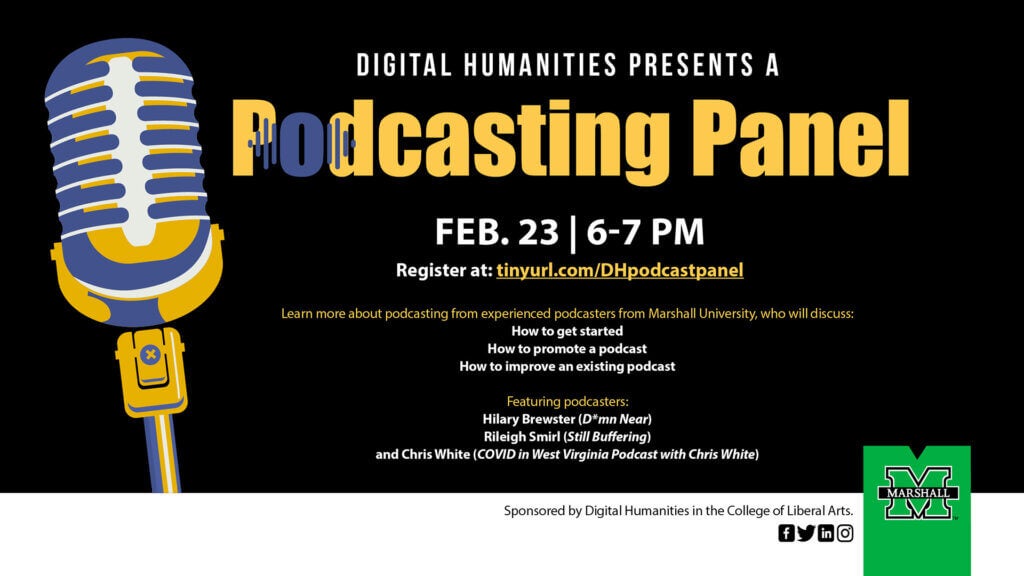 Graphic for Podcasting Panel