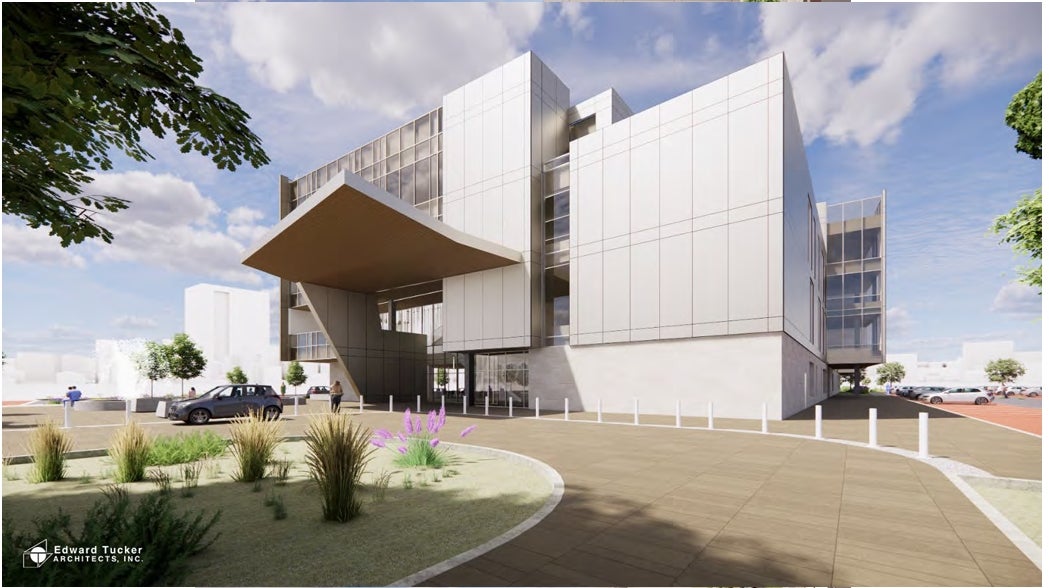 Rendering of new school of medicine