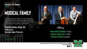 Marshall to present faculty trio in concert