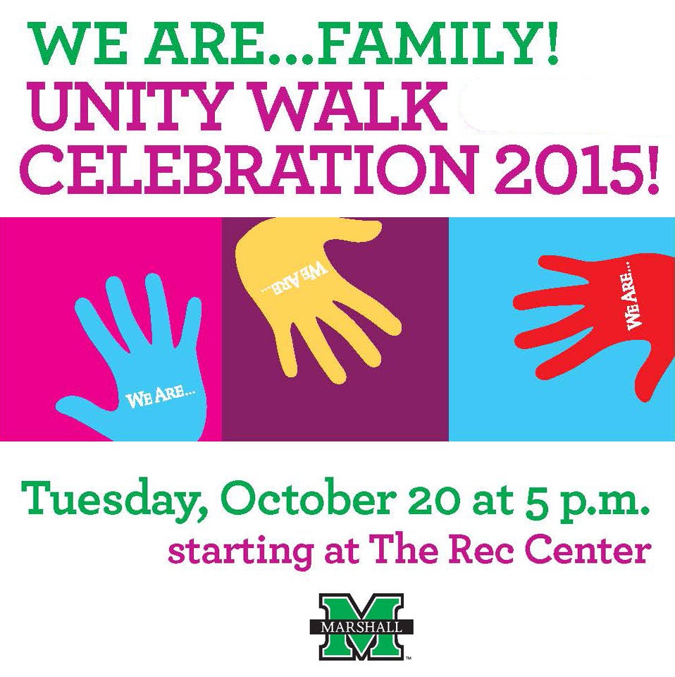 Annual Unity Walk set for Oct. 20 on Huntington campus - Marshall ...