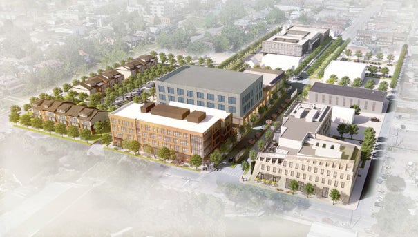 Rendering of the IDEA District