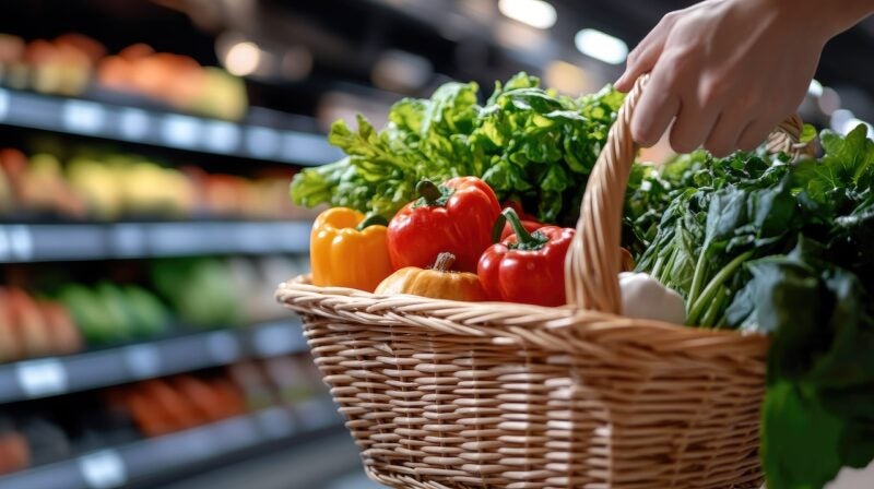 image of produce in basket