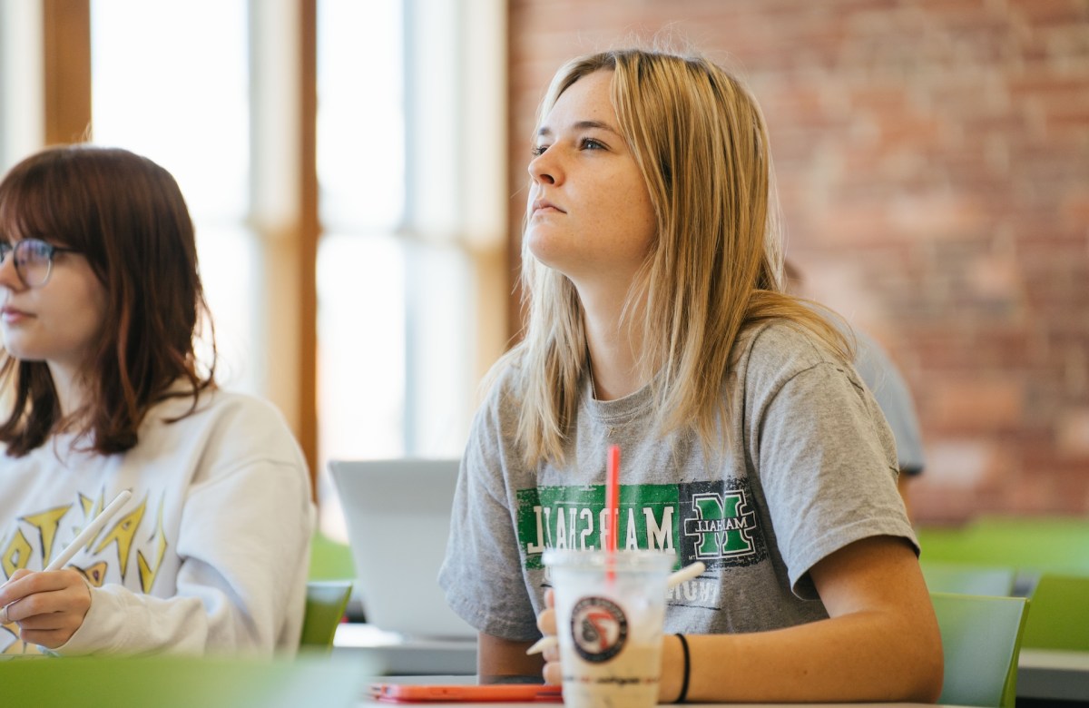 Image of student in classroom