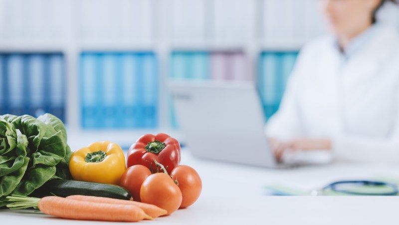 Image of vegetables on table
