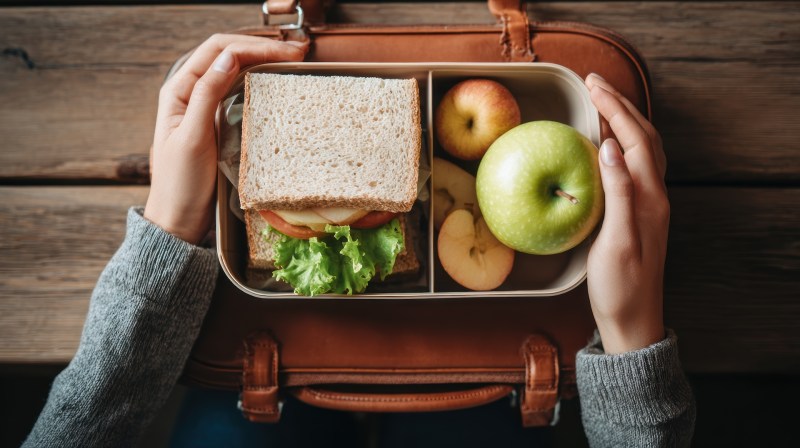 Image of lunch portions