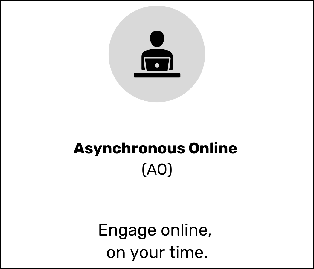 Marshall Course Modalities for Students Marshall Online