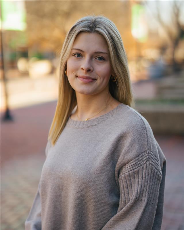 woman smiling