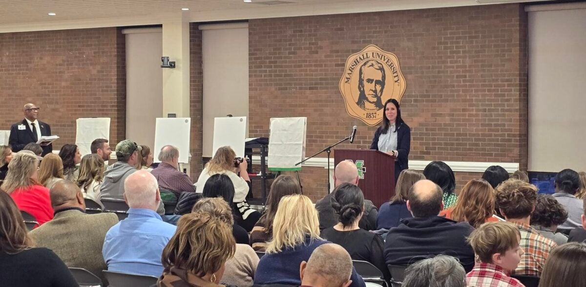 Michelle speaking at LER